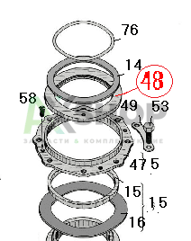 8.11.165-1 Кольцо упорное