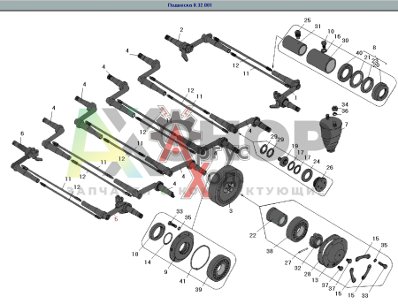 8.32.025 Балансир передний левый