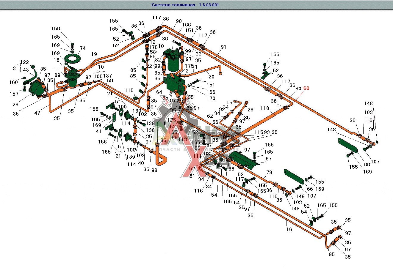 6.03.143 Трубка заборная промежуточная