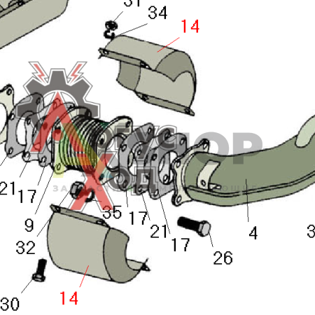 8.04.114-1 Кожух сильфона