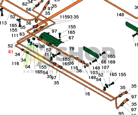 6.03.147 Трубка слива