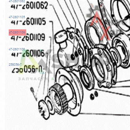 47-2601109 Шайба уплотнительная