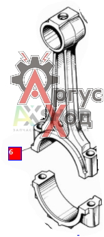 130-1004045 Шатун в сборе