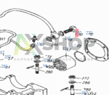 16-110 Болт поворотного угольника