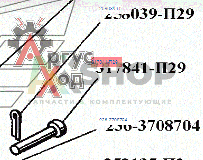 317841-П29 Палец