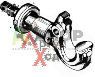 5320-2707213 Крюк буксирного прибора в сборе