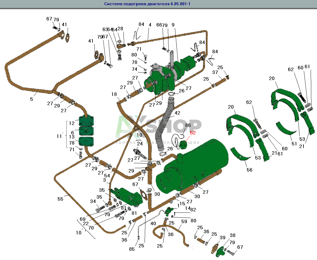 8.05.290 Гайка поджимная