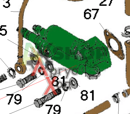 ПЖД-30-1015500-07 Клапан электромагнитный с форсункой и электронагревателем