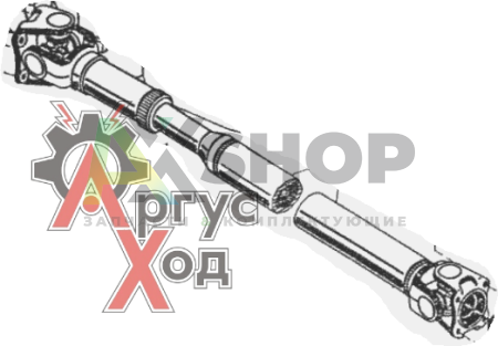 469Б-2201010-01	Карданный вал задний в сборе