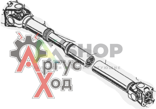 469Б-2201010-01	Карданный вал задний в сборе