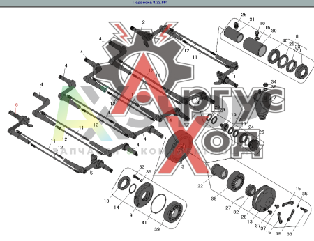 8.32.026 Балансир передний правый