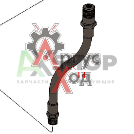 236-1601230 Шланг смазки муфты выкл.сцепления в сборе