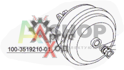 100-3519210 Камера тормозная типа 24 в сборе