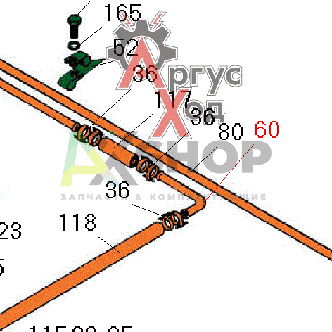 6.03.143 Трубка заборная промежуточная